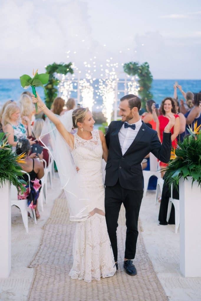Couple walking